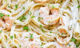 New Recipe - Creamy Shrimp Pasta