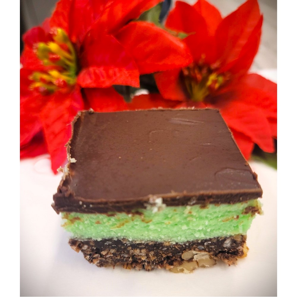  Mint Chocolate Nanaimo Bars - Box of 6