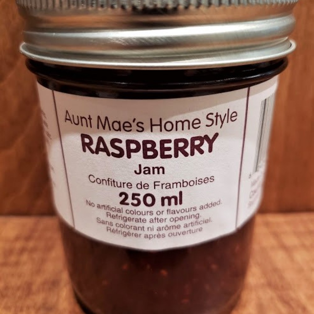 Homemade Raspberry Jam - 250 ml